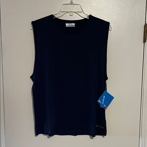 Columbia Women's Navy Blue Muscle Tee